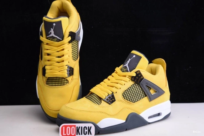 Bmlin Shoes 4 Retro Jordan Air CT8527-700 Lightning 0729
